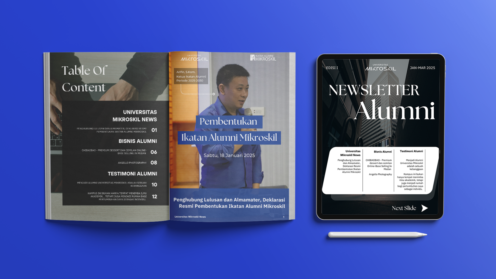 Mockup newsletter new